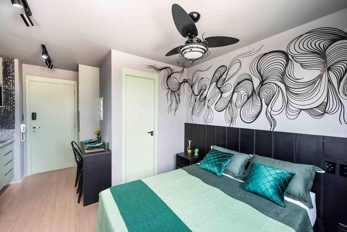 Lägenhet Mv63 - Studio Lindo Com Piscina Prox Ao Metro Bras São Paulo